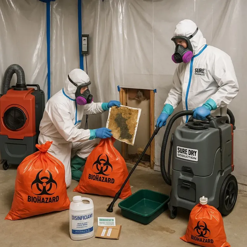 Contaminated Water Handling Protocols process in Lake Bluff, IL